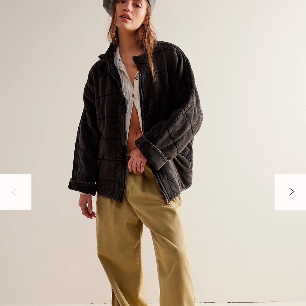 Free People Dolman Quilted Knit Jacket - Picture 4 of 5